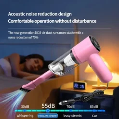 Wireless Car Vacuum Cleaner Powerful High-power Charging Home Car Dual-use Indoor Handheld Car Mini Vacuum Cleaner