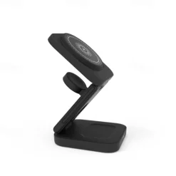 Wireless Charger 15 W Output Power Wireless Charging Station CE Certified Fast Wireless Charging MagSafe Universal For iPhone 14/13/12/11 Pro Max Universal Cellphone Gear Fit 2 R360 Apple Watch