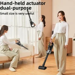 Wireless Charging Vacuum Cleaner Portable Household Car Use Strong Suction High Power Vacuum Cleaner