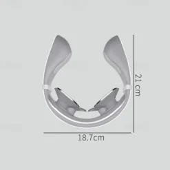 Wireless Electronic Neck Massager 4D Shiatsu Cervical Massager Stiff Neck Massage Health Care Therapy Pulse Pain Relief