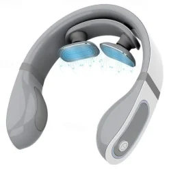 Wireless Electronic Neck Massager 4D Shiatsu Cervical Massager Stiff Neck Massage Health Care Therapy Pulse Pain Relief