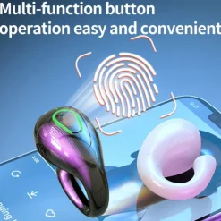 Wireless Headset with Bluetooth 5.3 with Mic Separate In-Ear Sport Waterproof TWS Hands-Free