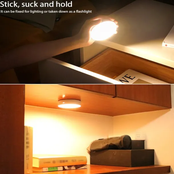 Wireless Motion Sensing Wall Light Charging Night Light Night Automatic Sensing Light Kitchen Bedroom Decorative Light