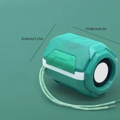 Wireless Small Speaker Subwoofer (battery Life About Five Hours Power 5W Wireless Version 5.0) Mini Home Outdoor Pluggable Card Long Duration