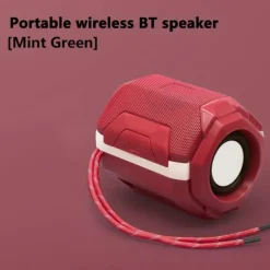 Wireless Small Speaker Subwoofer (battery Life About Five Hours Power 5W Wireless Version 5.0) Mini Home Outdoor Pluggable Card Long Duration