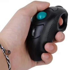 Wireless Trackball Mouse Optical Pointer Handheld Air Laser Mouse Trackball Left Hand Right Hand Mouse for PC Laptop
