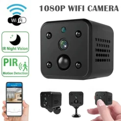 Wireless Wifi Camera Mini Surveillance Full HD 1080P IP Security Baby Monitor Night Vision Outdoor Smart Home Camera Recorder PIR Motion Detection