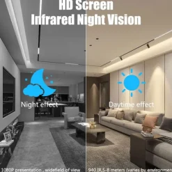 Wireless Wifi Camera Mini Surveillance Full HD 1080P IP Security Baby Monitor Night Vision Outdoor Smart Home Camera Recorder PIR Motion Detection