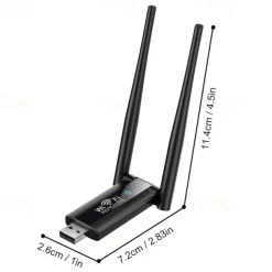 Wireless Wifi Signal Amplifier 300Mbps 2.4G Portable Signal BoosterRepeater USB-Powered High-Power WiFi Hotspot Extender ForComputer Office Indoor