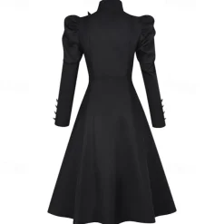 Witch Elphaba Dress Cloak Outfits Walpurgis Night Movie TV Theme Costumes Movie Cosplay for Women's Adults' Halloween Carnival Mardi Gras Performance Party Stage