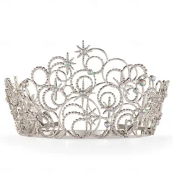 Witch Fairy Crown Tiara Hair Accessories Carnival Costume Movie TV Theme Costumes Movie Cosplay for Women's Adults' Halloween Carnival Mardi Gras Performance Party Stage