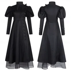 Witch Fairy Dress Outfits Costume Carnival Costume Walpurgis Night Movie TV Theme Costumes Movie Cosplay for Women's Adults' Halloween Carnival Mardi Gras Performance Party Stage