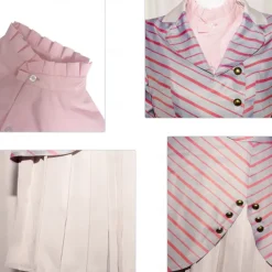 Witch Glinda Dress Cosplay Costume Outfits Walpurgis Night Cosplay Movie Cosplay for Women's Adults' Carnival Masquerade Mardi Gras Performance Party Stage