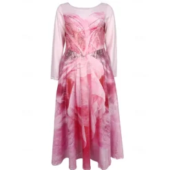 Witch Glinda Elphaba Dress Outfits Costume Walpurgis Night Movie TV Theme Costumes Movie Cosplay for Girls' Kid's Halloween Carnival Mardi Gras Performance Party Stage