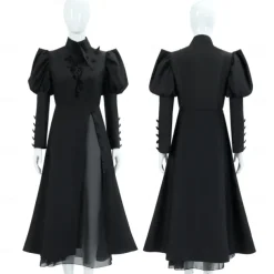 Witch Glinda Elphaba Dress Outfits Costume Walpurgis Night Movie TV Theme Costumes Movie Cosplay for Women's Adults' Halloween Carnival Mardi Gras Performance Party Stage