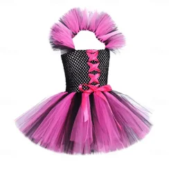 Witch Halloween Dress Cosplay Costume Tutu Walpurgis Night Cosplay Kid's Girls' Carnival Masquerade Party / Evening Easy Halloween Costumes Dress Up