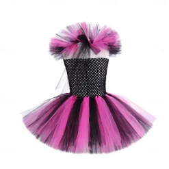 Witch Halloween Dress Cosplay Costume Tutu Walpurgis Night Cosplay Kid's Girls' Carnival Masquerade Party / Evening Easy Halloween Costumes Dress Up