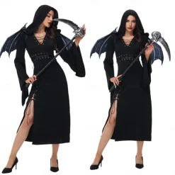 Witch Halloween Dress Cosplay Costume Costume Walpurgis Night Sexy Costume Adults' Women's Party Easy Halloween Costumes Dress Up