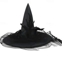 Witch Hat Adults' Women's Halloween Halloween Carnival Easy Carnival Costume for Walpurgis Night