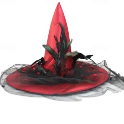 Witch Hat Adults' Women's Halloween Halloween Carnival Easy Carnival Costume for Walpurgis Night