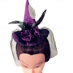 Witch Hat Adults' Women's Halloween Halloween Carnival Easy Carnival Costume for Walpurgis Night