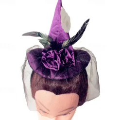Witch Hat Adults' Women's Halloween Halloween Carnival Easy Carnival Costume for Walpurgis Night