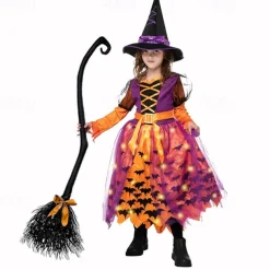 Witch Hat Halloween Props Teen Adults' Women's Girls' Halloween Halloween Mardi Gras Easy Carnival Costume for Walpurgis Night