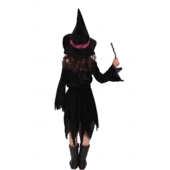 Witch Magic Women Halloween Dress Walpurgis Night Cosplay Kid's Girls' Carnival Performance Party Easy Halloween Costumes Dress Up