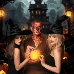 Witch Magician Halloween Hat Walpurgis Night Classic & Timeless Cosplay Costume Kid's Adults' Men's Women's Unisex Masquerade Mardi Gras Party Halloween Masquerade Easy Halloween Costumes Dress Up