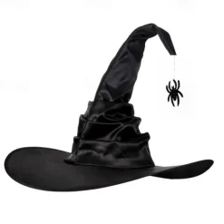 Witch Magician Halloween Hat Walpurgis Night Classic & Timeless Cosplay Costume Kid's Adults' Men's Women's Unisex Masquerade Mardi Gras Party Halloween Masquerade Easy Halloween Costumes Dress Up