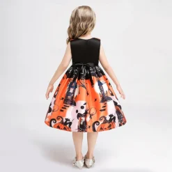 Witch Pumpkin Halloween Dress Costume Walpurgis Night Dress Up Kid's Women's Carnival Party / Evening Easy Halloween Costumes Dress Up