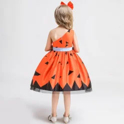 Witch Pumpkin Halloween Dress Costume Walpurgis Night Dress Up Kid's Women's Carnival Party / Evening Easy Halloween Costumes Dress Up