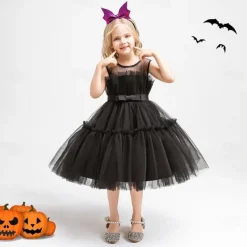 Witch Pumpkin Halloween Dress Costume Walpurgis Night Dress Up Kid's Women's Carnival Party / Evening Easy Halloween Costumes Dress Up