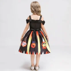 Witch Pumpkin Halloween Dress Costume Walpurgis Night Dress Up Kid's Women's Carnival Party / Evening Easy Halloween Costumes Dress Up