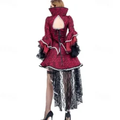 Witch Vampire Movie / TV Theme Costumes Halloween Cosplay Costume Party Costume Masquerade Walpurgis Night Outfits Cosplay Adults' Women's Masquerade Mardi Gras Performance Party Halloween Easy