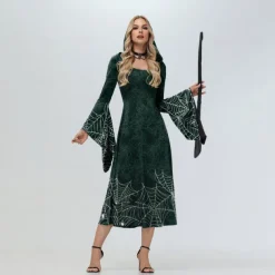 Witch Winifred Halloween Dress Hocus Pocus Walpurgis Night Punk & Gothic Adults' Women's Masquerade Party / Evening Easy Halloween Costumes Dress Up