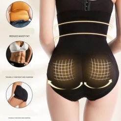 Women Butt Lifter Padded Shapewear Tummy Control Knickers Shaping Panties High Waist Trainer Body Shaper Seamless Hip Enhancer Thigh Slimmer Shorts Slimming Briefs Boyshorts