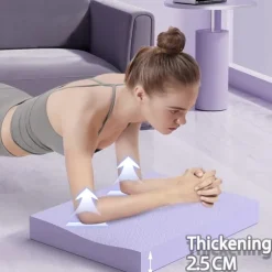 Women Exercise Yoga Mat Muscle Toning Support For Pilates Gym Workout Yoga