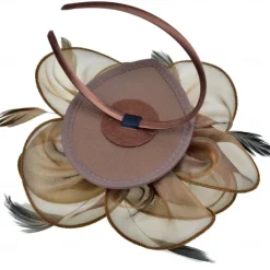 Women Fascinators Hats Kentucky Derby Flower Fascinators with Headband and Clip Tea Party Headwear for Women and Girls