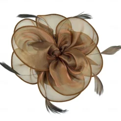 Women Fascinators Hats Kentucky Derby Flower Fascinators with Headband and Clip Tea Party Headwear for Women and Girls