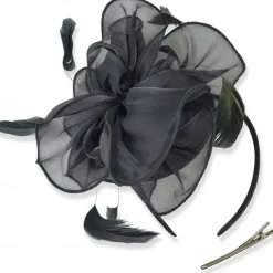 Women Fascinators Hats Kentucky Derby Flower Fascinators with Headband and Clip Tea Party Headwear for Women and Girls