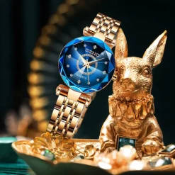 Women Golden & Silver Classic Quartz Watch Female Elegant Clock Luxury Gift Watches Ladies Waterproof Wristwatch