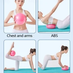 Women Yoga Balls Tummy Control Leg Shaping For Pilates Gym Workout Yoga