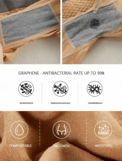 Women's High Waist Flat Panties Seamless Body Shaping Boxers Safety Shorts Slimming Underwear Home Outfits