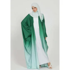 Women's Abaya Kaftan Dress Dubai Islamic Arabic Arabian Muslim Ramadan Adults'
