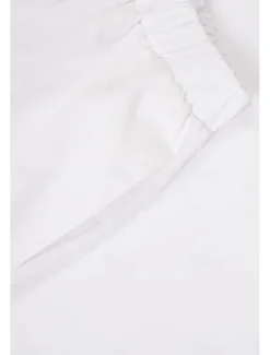 Women's Active Basic Cotton Linen Sets Two Piece Sets Blouse Sleeveless Crew Neck Solid Color Split Thigh Daily Holiday Weekend White Khaki Summer Regular Fit