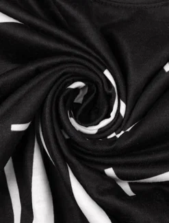 Women's Active Sports Shirt Pants Sets Pants Trousers Long Sleeve One Shoulder Letter Print Casual Daily Black White Pink Spring & Fall Regular Fit