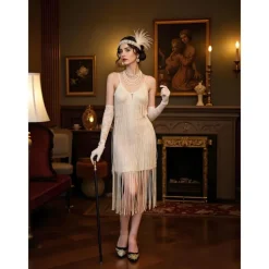 Women's Art Deco Sequin Mesh Slingback Heels – 1920s-Inspired Pointed Toe Party Shoes for Weddings, Evening Events & Gatsby Costumes