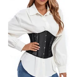 Women's Backless Carnival Date Club Corsets Punk & Gothic Pure Color Home Outfits