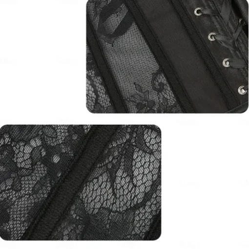 Women's Backless Carnival Date Club Corsets Punk & Gothic Pure Color Home Outfits